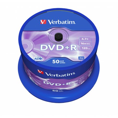DVD+R DLAYER 8.5GB 8X PRINTABLE Cake 25 Unidades VERBATIM