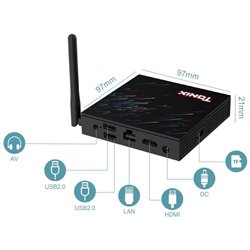 Box Android Tanix TX68 H618 4GB/64GB