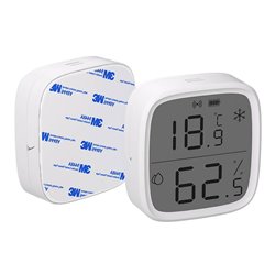 Sensor Temperatura e Humidade Sonoff Zigbee LCD