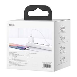 Carregador Baseus Iphone Usb-C  Lightning 20w
