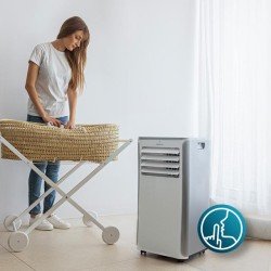Ar Condicionado Portátil Cecotec ForceClima 9100 Soundless 9000BTU White