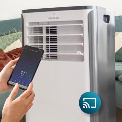 Ar Condicionado Portátil Cecotec ForceClima 9500 Soundless Heating Connnected 9000BTU