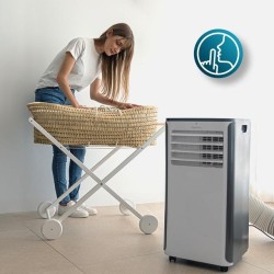 Ar Condicionado Portátil Cecotec ForceClima 9500 Soundless Heating Connnected 9000BTU