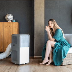 Ar Condicionado Portátil Cecotec ForceClima 12850 Style Heating Connnected 12000BTU
