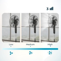 Ventilador Cecotec EnergySilence 610 MaxFlow Smart Black
