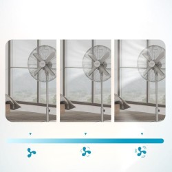 Ventilador Cecotec EnergySilence 610 Steelstyle