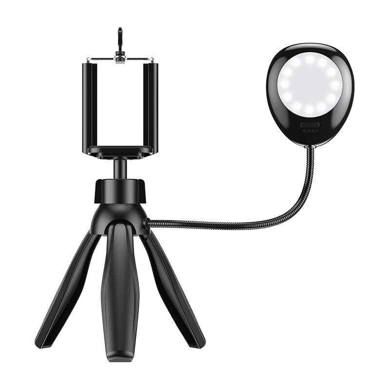 Tripod + Suporte APEXEL c/ Led APL-JJ21FL