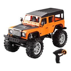 Carro RC Telecomandado 1:14 Double Eagle Land Rover Defender Laranja E327