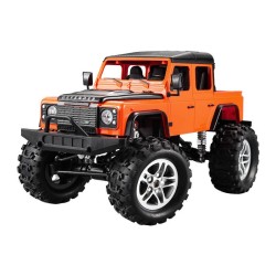 Carro RC Telecomandado 1:14 Double Eagle Land Rover Defender Pickup Laranja E332