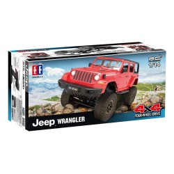 Carro RC Telecomandado 1:14 Double Eagle Jeep Crawler Pro E340 Vermelho