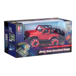 Carro RC Telecomandado 1:16 Double Eagle Eagle Jeep Drift E348 Vermelho
