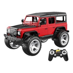 Carro RC Telecomandado 1:14 Double Eagle Rover Defender E362 Vermelho