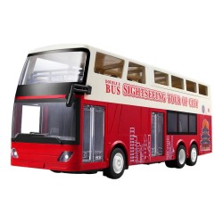 Carro RC Telecomandado 1:18 Double Eagle Autocarro Turistico E640 Vermelho