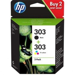Tinteiro Original HP 303 Multipack Black/Color