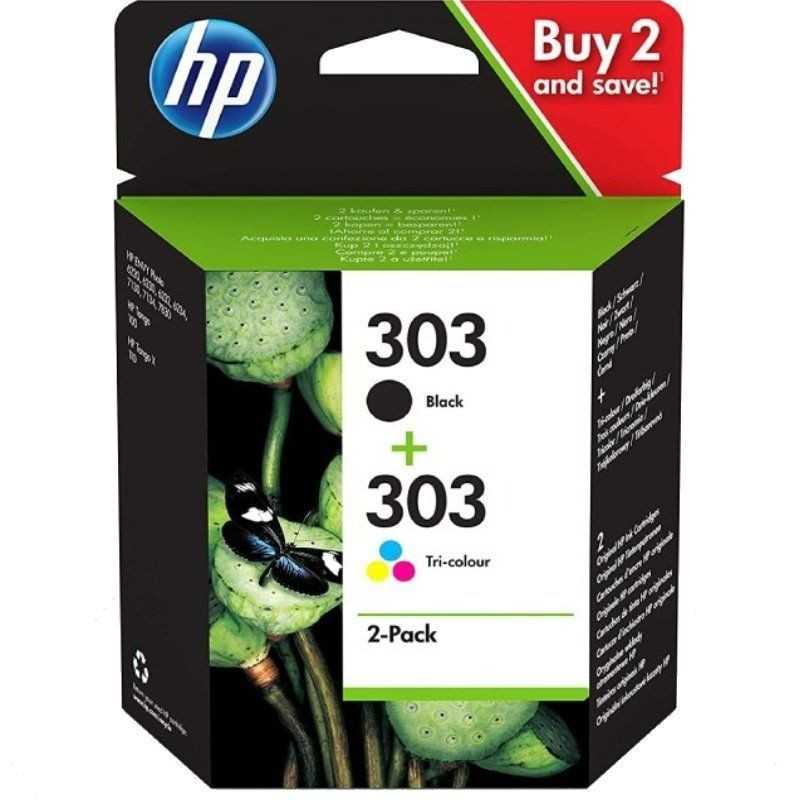 Tinteiro Original HP 303 Multipack Black/Color