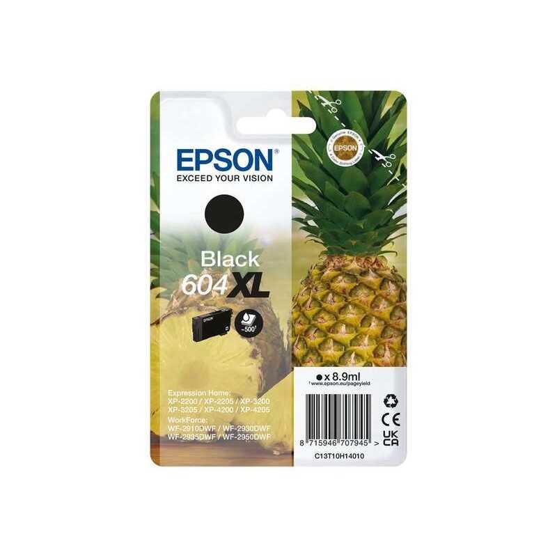 Tinteiro Original Epson Preto 604XL