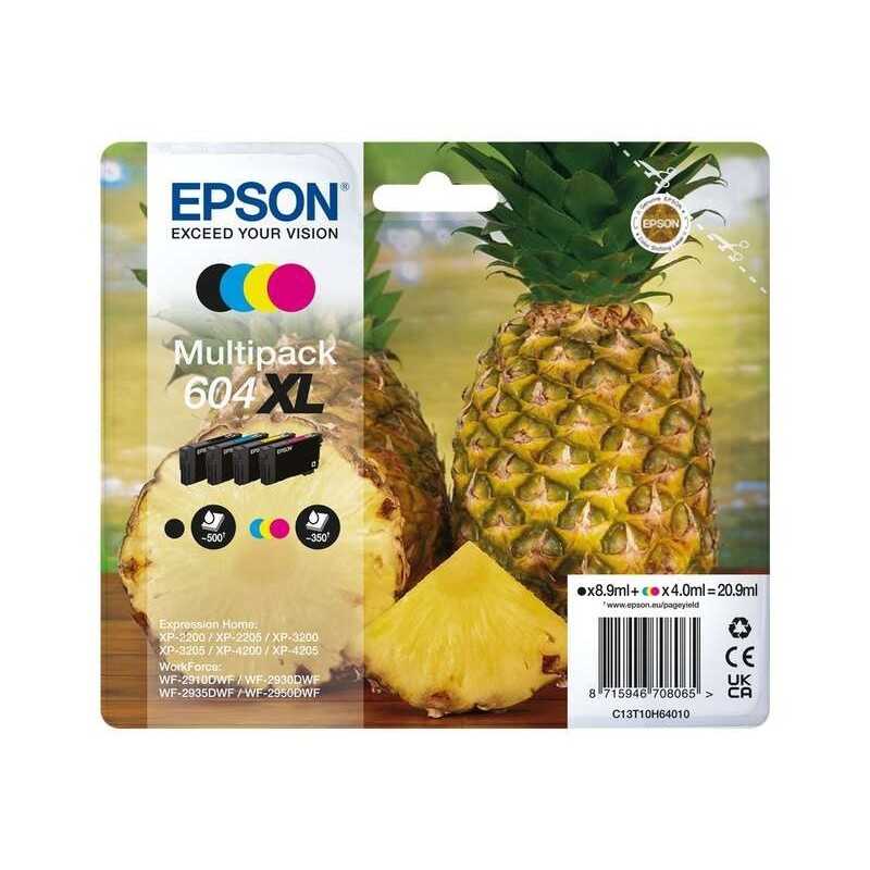 Tinteiro Original Epson Multipack 4-colours 604XL
