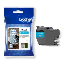 Tinteiro Original BROTHER LC422 Cyan