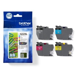 Tinteiro Original BROTHER LC422XL Pack 4 Cores
