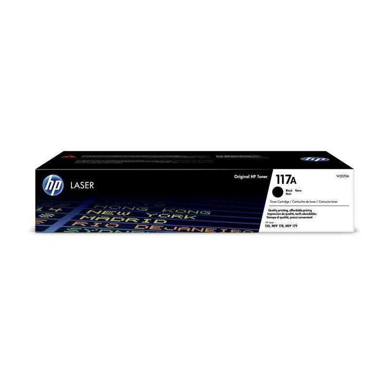 HP Original Toner 117A Preto