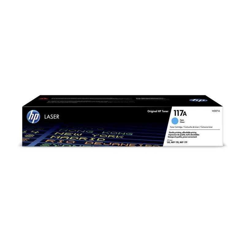 HP Original Toner 117A Cian