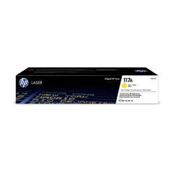 HP Original Toner 117A Amarelo