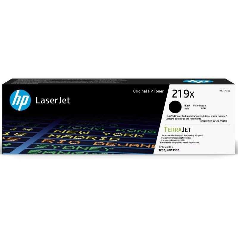 HP Toner Original Preto 219X Alto Capacidade