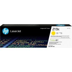 HP Toner Original Amarelo 219X Alto Capacidade