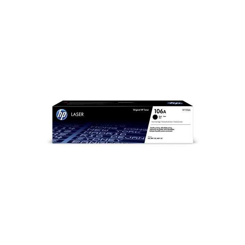 HP Toner Original 106A Preto