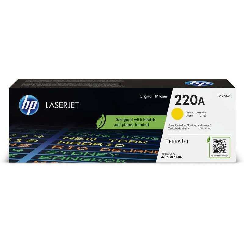 HP Toner Original 220A Amarelo