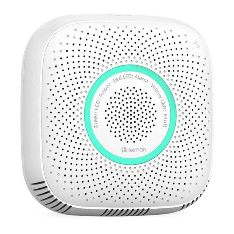 Sensor Fugas Gás Heiman Smart Wi-fi WS2CG