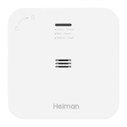 Sensor Monóxido Carbono Heiman Smart Wi-fi Tuya WS-720ES