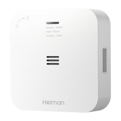 Sensor Monóxido Carbono Heiman Smart Wi-fi Tuya WS-720ES