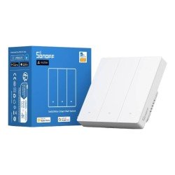 Interruptor Parede SONOFF M5-3C-86W Smart Wi-Fi 3 Canais