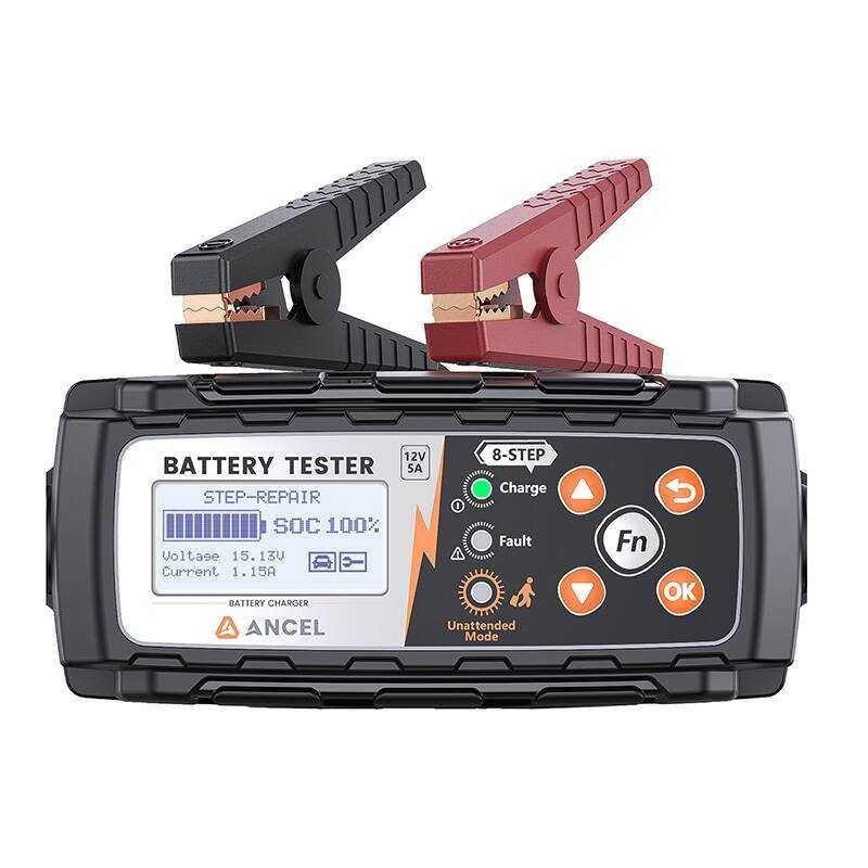 Tester Baterias + Carregador ANCEL BT521