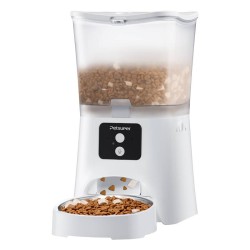Dispensador Comida Inteligente WiFi 3L Branco