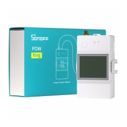 Medidor Consumo Energia Sonoff WiFi POW Ring POWCT