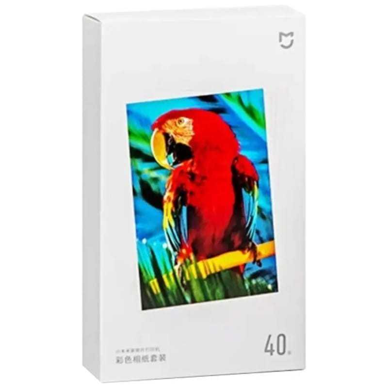 Xiaomi Portable Photo Printer Instant 1S Paper 40 Unidades