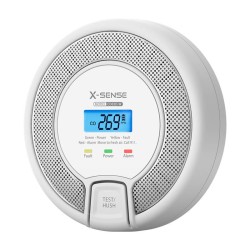 Detector Monoxido Carbono X-Sense Wi-Fi Link+