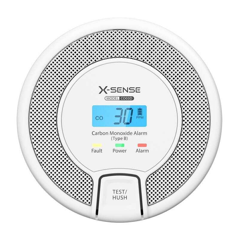 Detector Monóxido Carbono X-Sense Wi-Fi CO03D