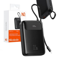Powerbank Mcdodo 20000mAh 22,5W Digital Dis MC-3710 Black