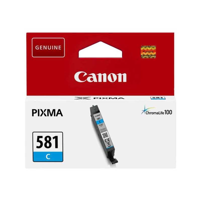 Tinteiro Original Canon CLI-581 Cyan
