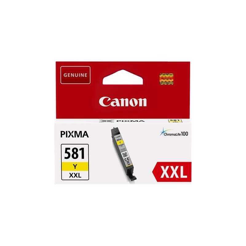 Tinteiro Original Canon CLI-581XL Yellow