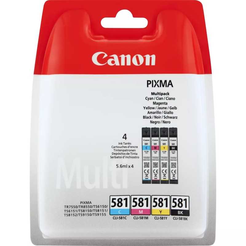 Multipack Tinteiros Originais Canon CLI-581