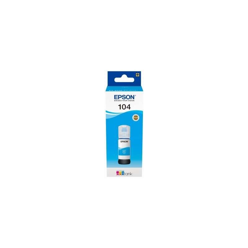Frasco de Tinta Original Epson nº 104 Cyan