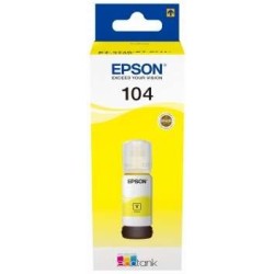 Frasco de Tinta Original Epson nº 104 Amarelo