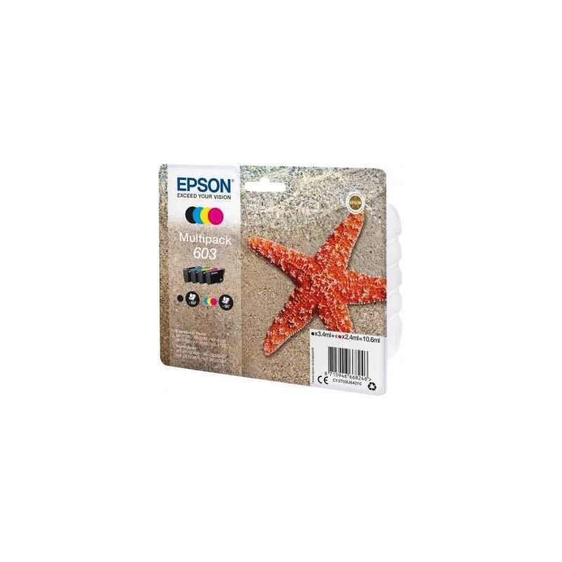 Pack 4 Cores Tinteiros Original Epson 603