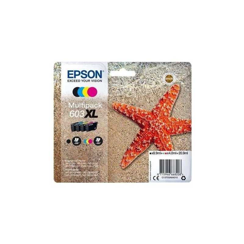 Pack 4 Cores Tinteiros Original Epson 603XL