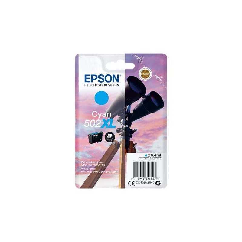 Tinteiro Original Epson 502XL Cyan