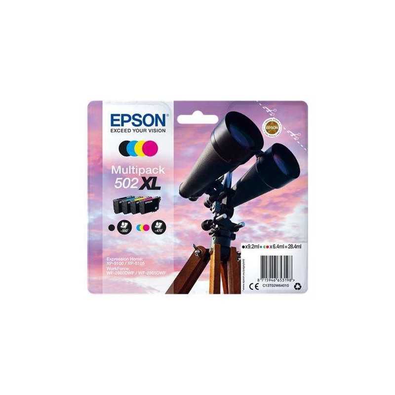 Multipack  Tinteiros Originais Epson 502XL Black + 502XL 3 Cores